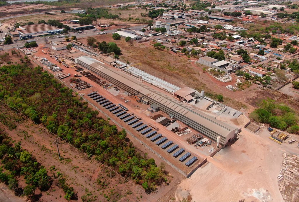 Fábrica Pré-moldados Zortéa em Várzea Grande